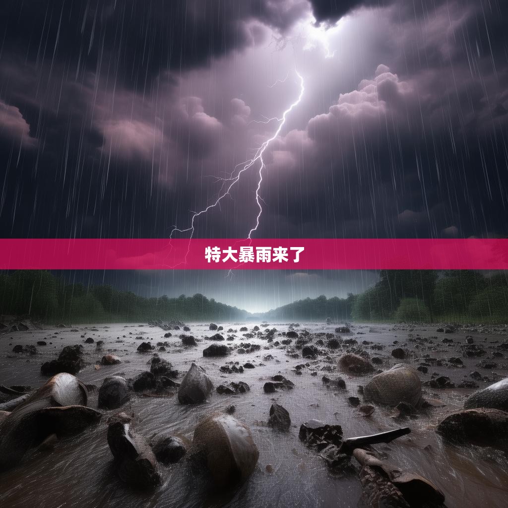 特大暴雨来了