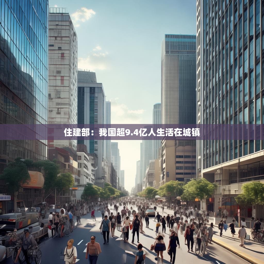 住建部：我国超9.4亿人生活在城镇