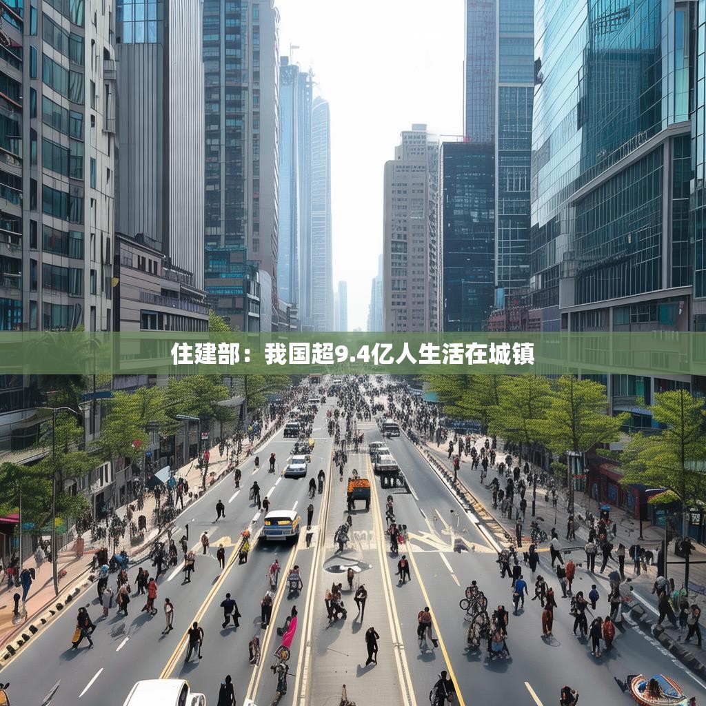 中国城镇的繁荣景象