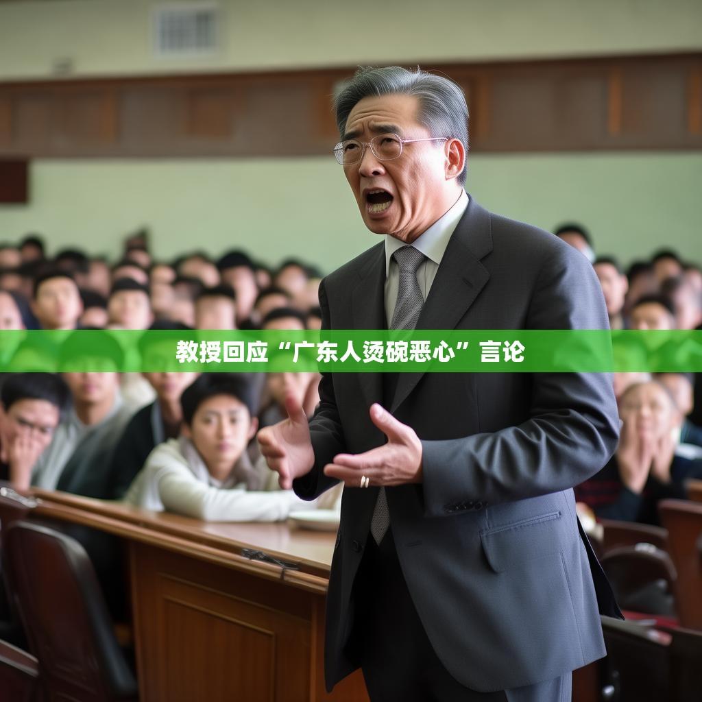 教授回应“广东人烫碗恶心”言论