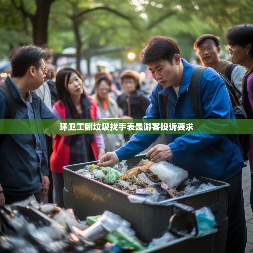 环卫工人的辛勤工作