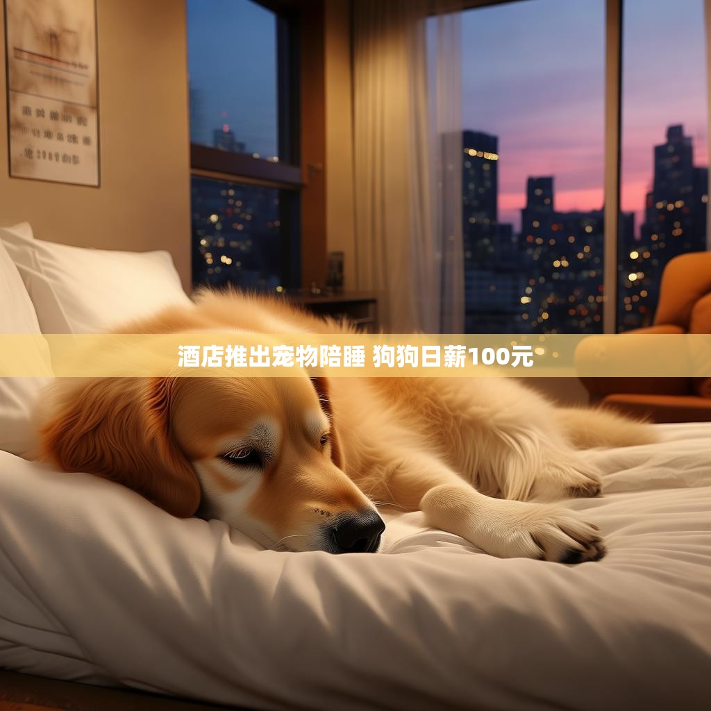 酒店创新陪睡服务，狗狗日薪100元