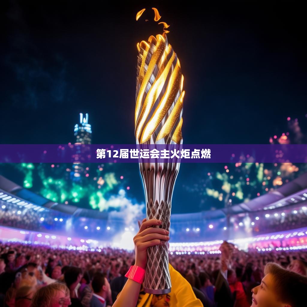 点燃主火炬,照亮未来 第12届世运会主火炬点燃瞬间