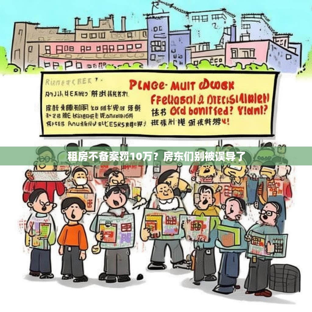 租房不备案罚10万?房东们别被误导了 租房不备案罚10万?房东们别被误导了