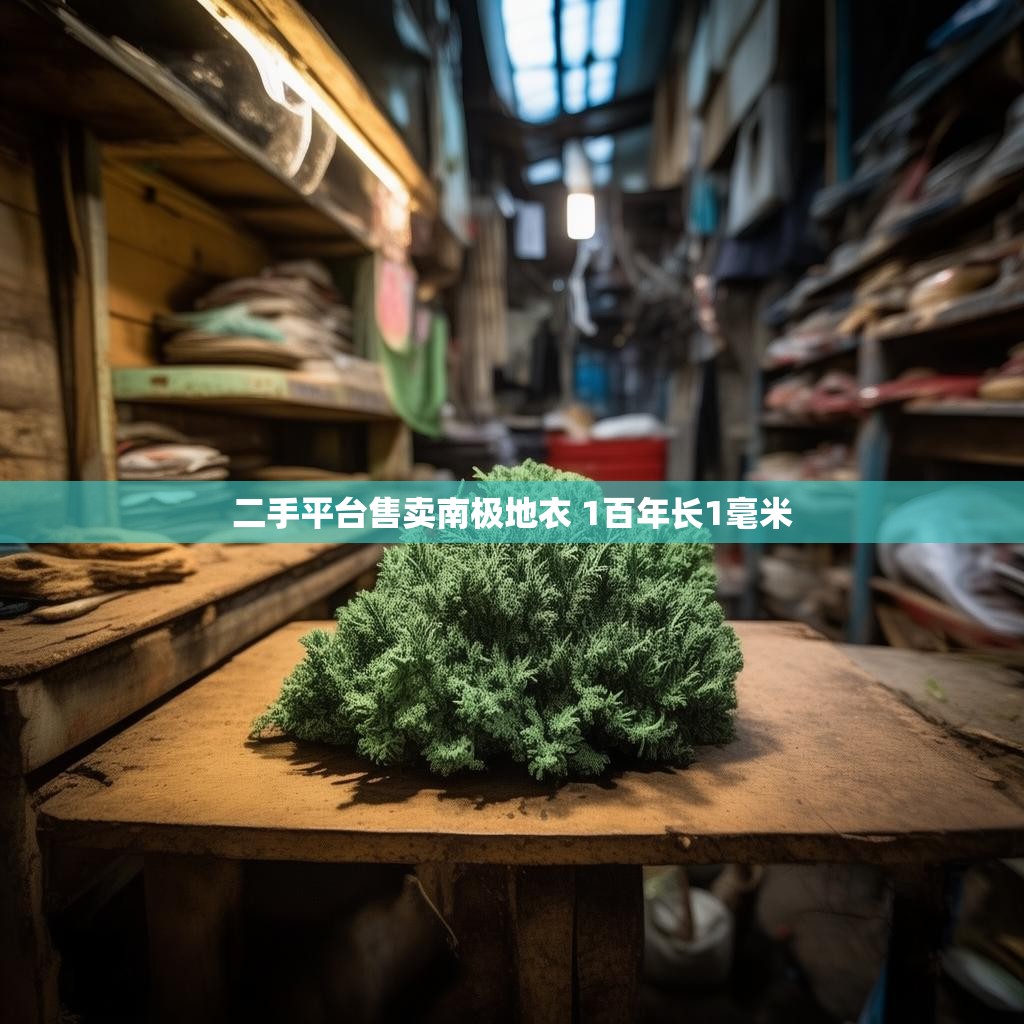 稀有南极地衣:一百年长一毫米的珍品 稀有南极地衣展示