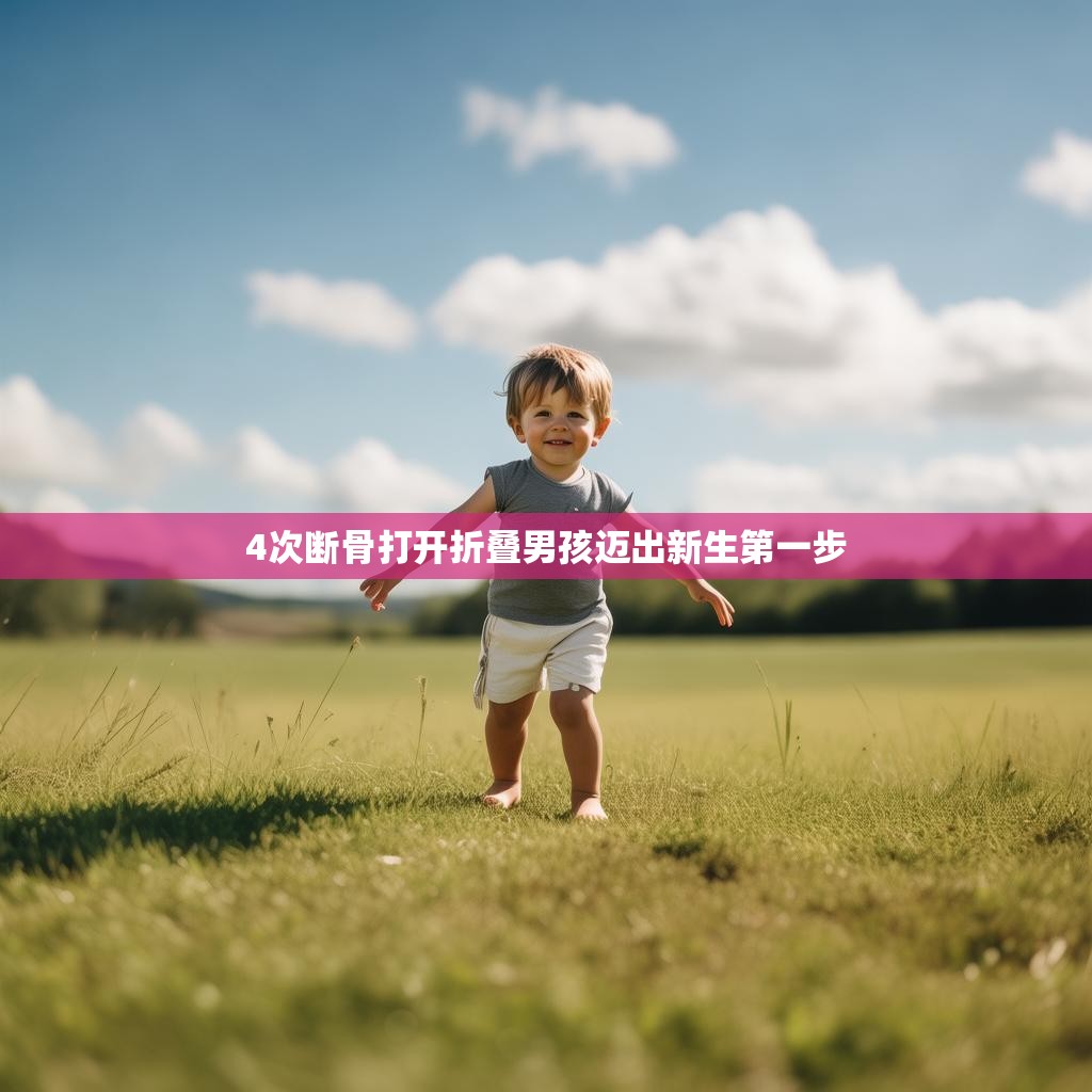 四次断骨手术后的折叠男孩勇敢迈出新生第一步 四次断骨手术后的折叠男孩勇敢迈出新生第一步