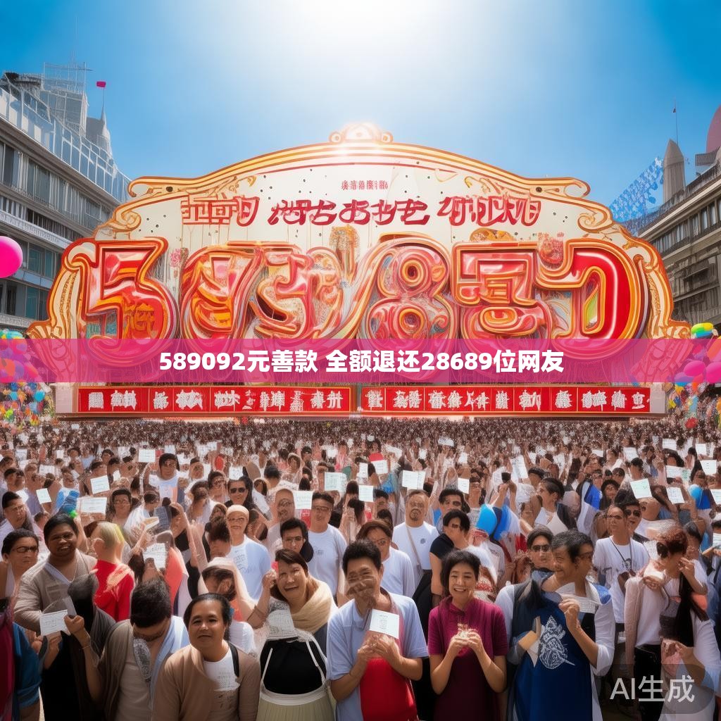 589092元善款 全额退还28689位网友 589092元善款 全额退还28689位网友