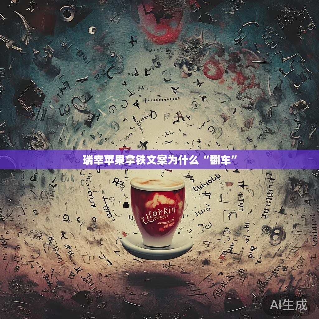 瑞幸苹果拿铁文案为什么“翻车” 瑞幸苹果拿铁文案为什么“翻车”
