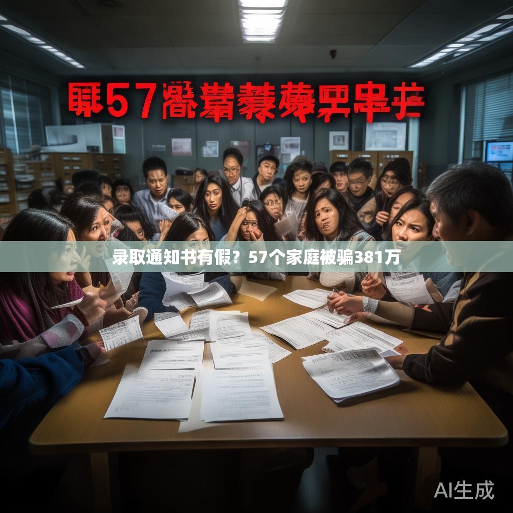 录取通知书有假?57个家庭被骗381万 录取通知书有假?57个家庭被骗381万