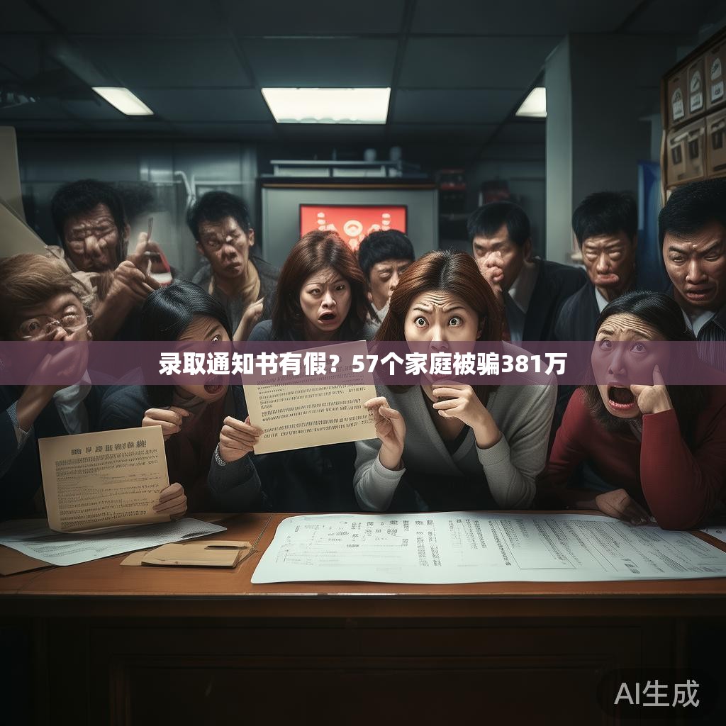 录取通知书有假?57个家庭被骗381万 录取通知书有假?57个家庭被骗381万