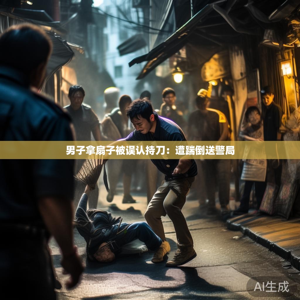 事件回顾:男子误持扇子被误解为持刀遭踹倒送警局 男子误持扇子被误解为持刀遭暴力事件