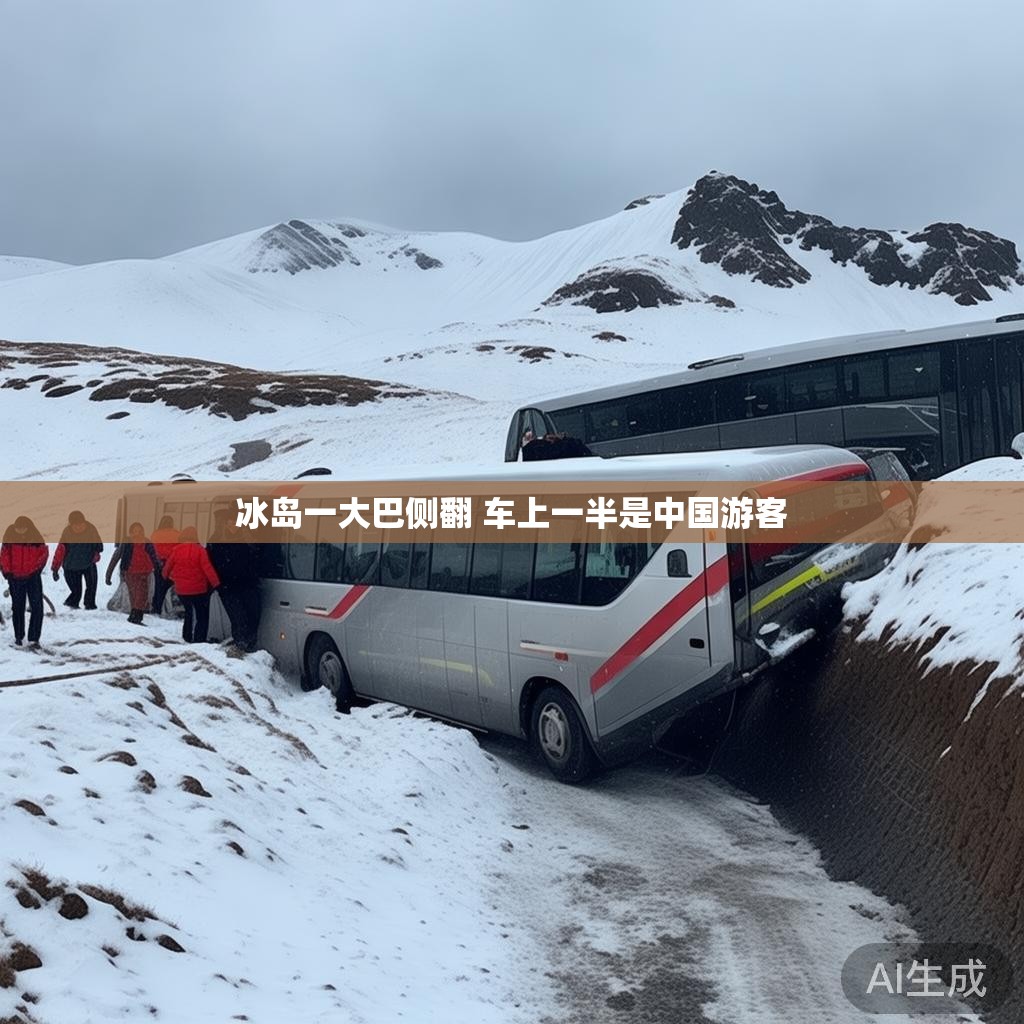 冰岛一大巴侧翻 车上一半是中国游客 冰岛一大巴侧翻 车上一半是中国游客