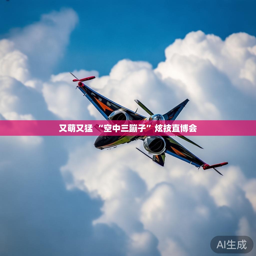 又萌又猛 “空中三蹦子”炫技直博会 又萌又猛 “空中三蹦子”炫技直博会