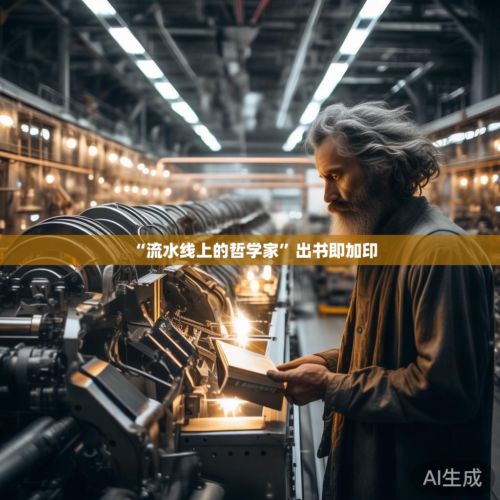 “流水线上的哲学家”出书即加印 “流水线上的哲学家”出书即加印