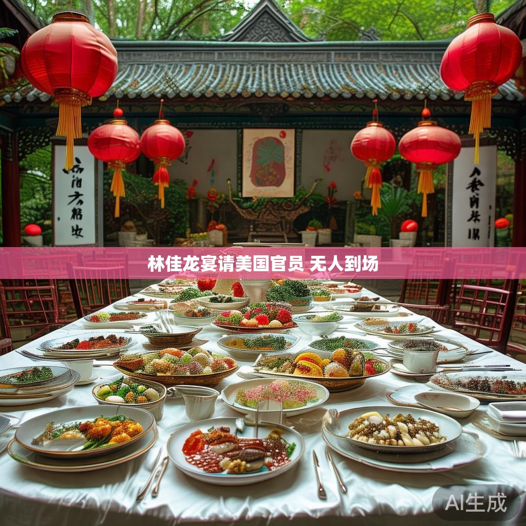 林佳龙宴请美国官员 无人到场 林佳龙宴请美国官员 无人到场